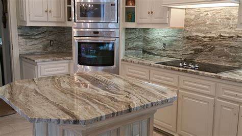 Kitchen countertops , fanstasy brown granite